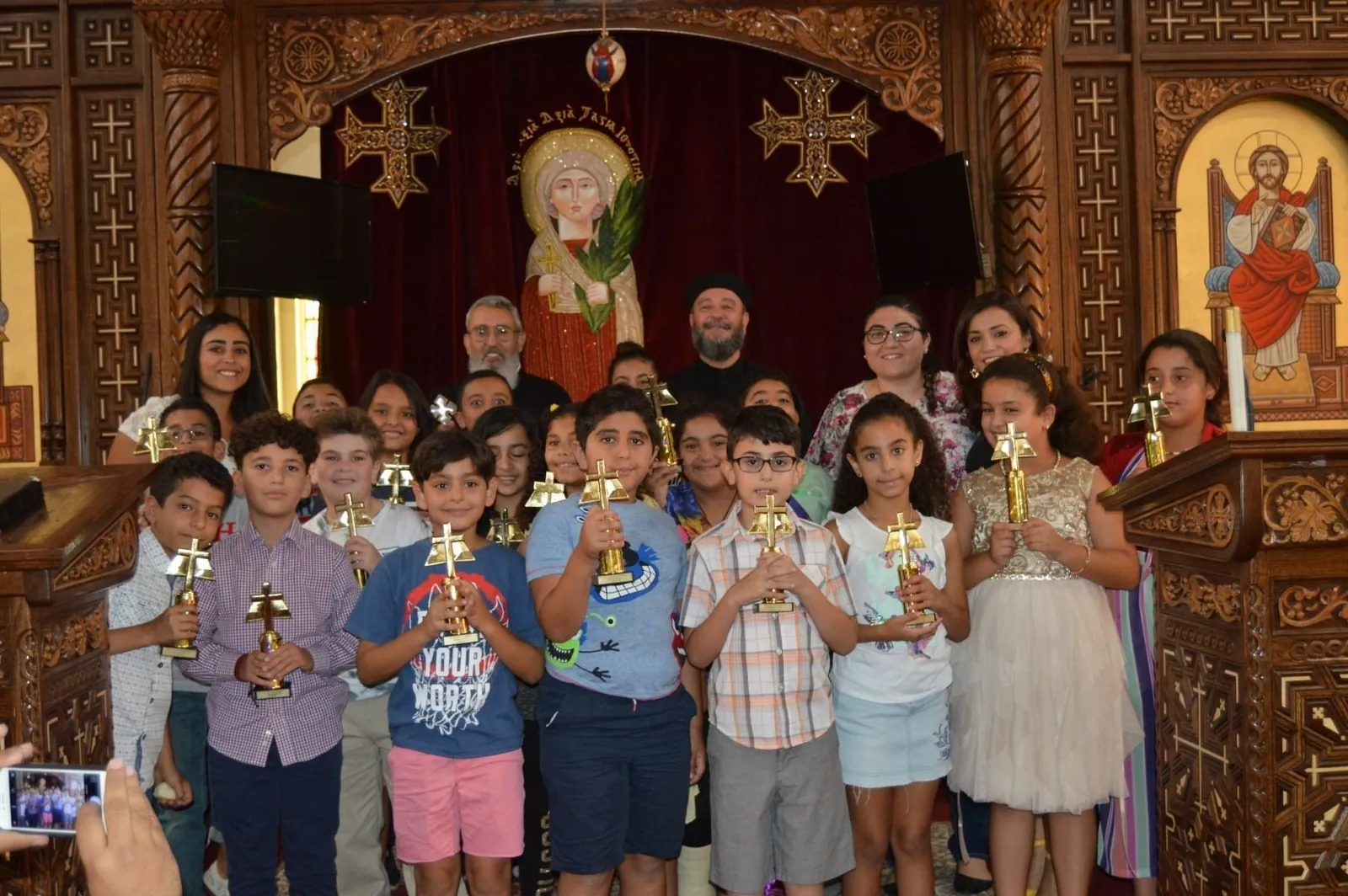 Sunday School ministry at St. Justina Coptic Orthodox Church